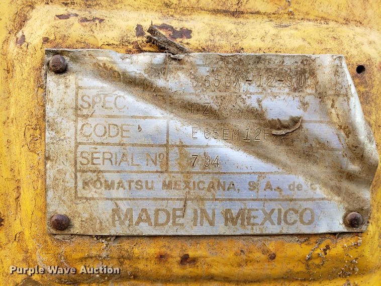 image for item DG7638 1998 Komatsu D65EX-12 dozer