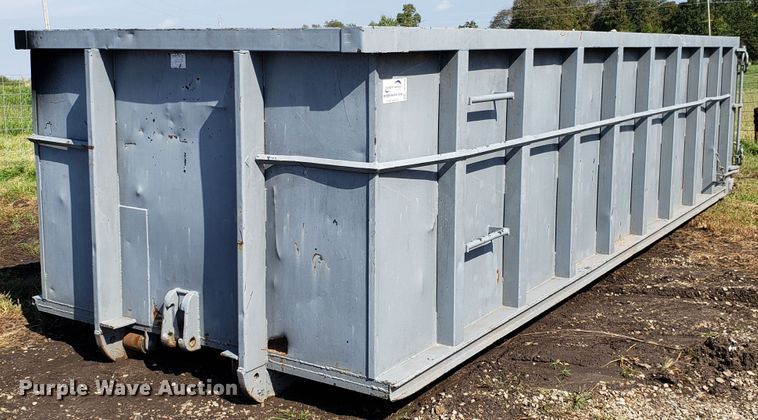 image for item DG7639 KL Metal Fabricating Inc roll-off container