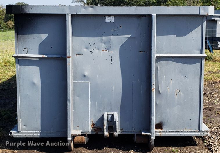 image for item DG7639 KL Metal Fabricating Inc roll-off container