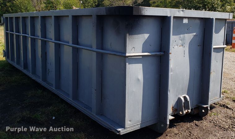 image for item DG7639 KL Metal Fabricating Inc roll-off container