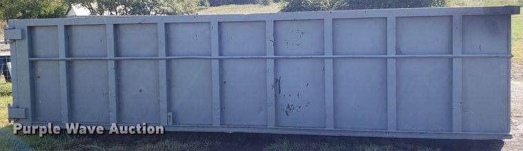 image for item DG7639 KL Metal Fabricating Inc roll-off container