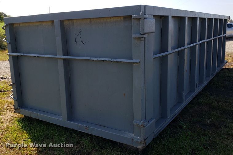 image for item DG7639 KL Metal Fabricating Inc roll-off container