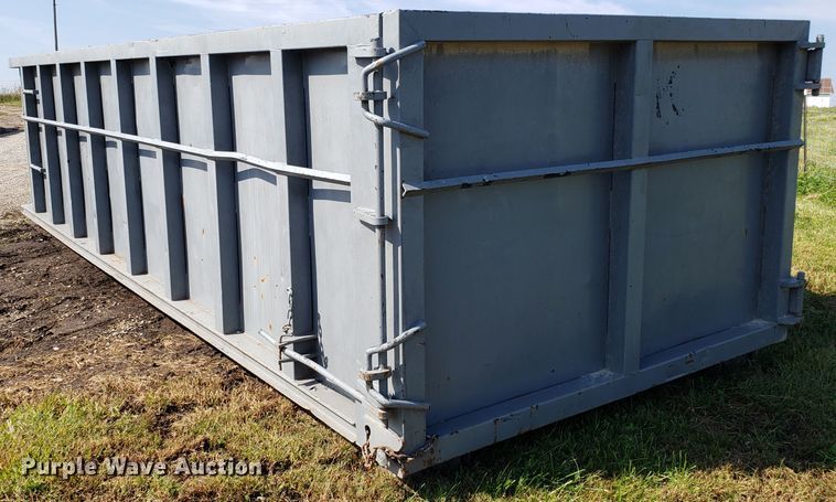 image for item DG7639 KL Metal Fabricating Inc roll-off container