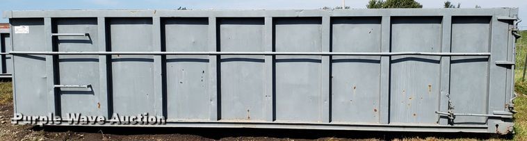 image for item DG7639 KL Metal Fabricating Inc roll-off container