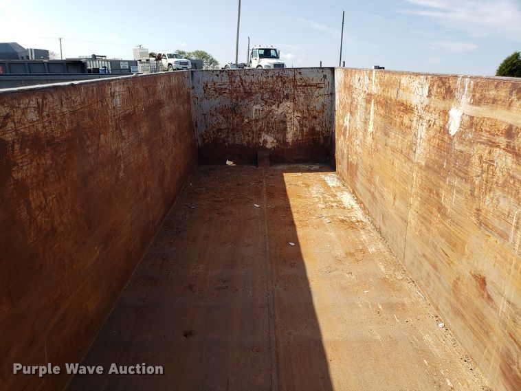 image for item DG7639 KL Metal Fabricating Inc roll-off container