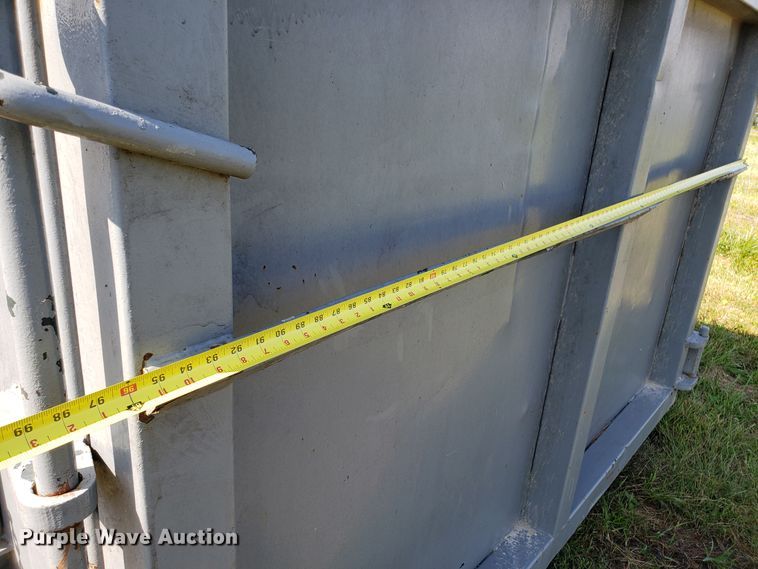 image for item DG7639 KL Metal Fabricating Inc roll-off container