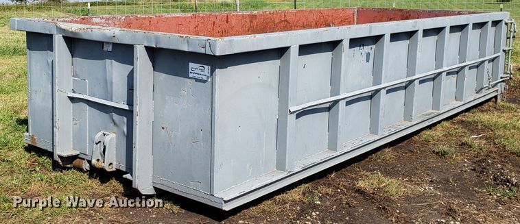 image for item DG7640 KL Metal Fabricating Inc roll-off container