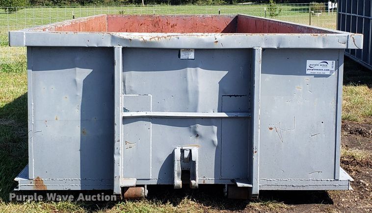 image for item DG7640 KL Metal Fabricating Inc roll-off container