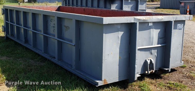 image for item DG7640 KL Metal Fabricating Inc roll-off container