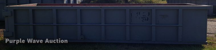 image for item DG7640 KL Metal Fabricating Inc roll-off container