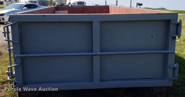 image for item DG7640 KL Metal Fabricating Inc roll-off container