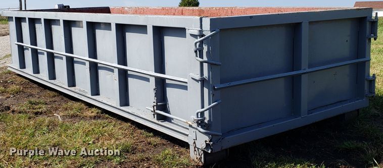 image for item DG7640 KL Metal Fabricating Inc roll-off container