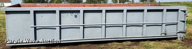 image for item DG7640 KL Metal Fabricating Inc roll-off container