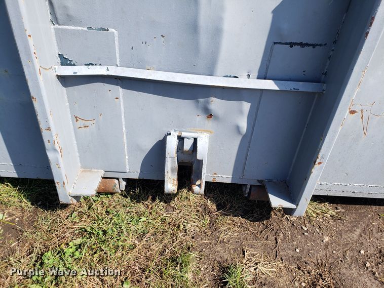 image for item DG7640 KL Metal Fabricating Inc roll-off container