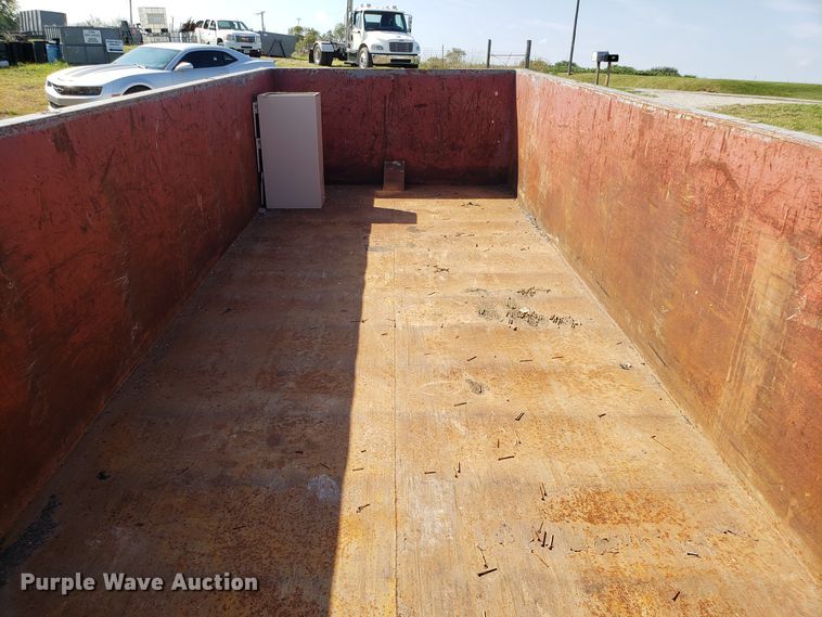 image for item DG7640 KL Metal Fabricating Inc roll-off container