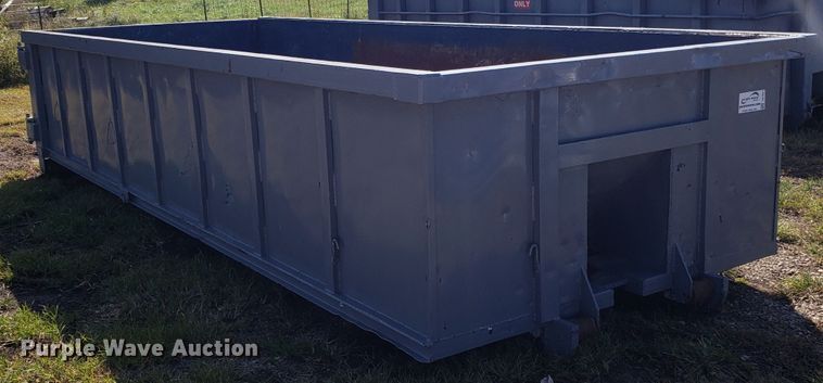 image for item DG7641 KL Metal Fabricating Inc. roll-off container