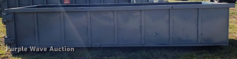 image for item DG7641 KL Metal Fabricating Inc. roll-off container