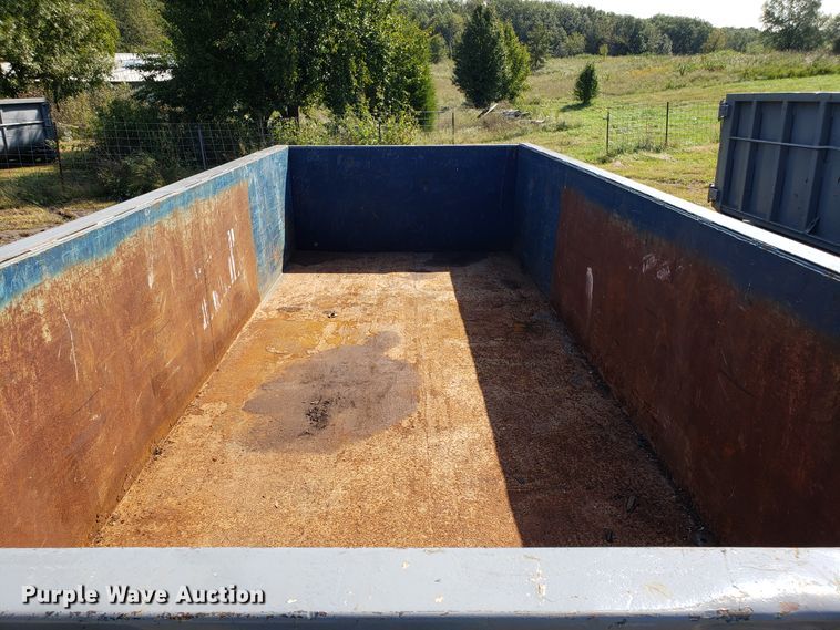 image for item DG7641 KL Metal Fabricating Inc. roll-off container