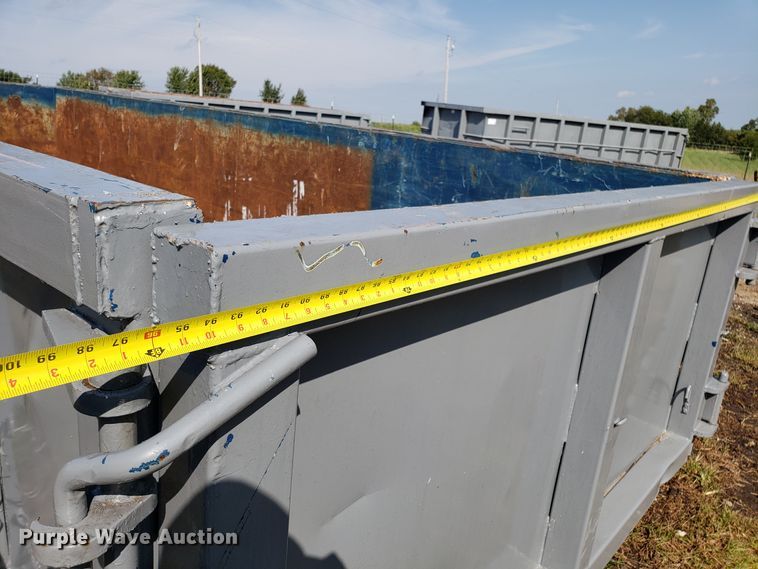 image for item DG7641 KL Metal Fabricating Inc. roll-off container