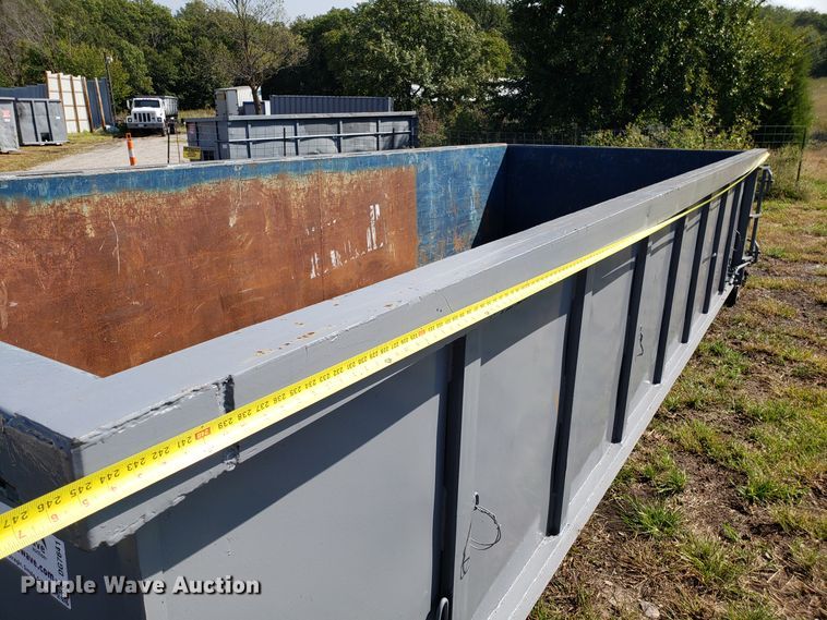 image for item DG7641 KL Metal Fabricating Inc. roll-off container