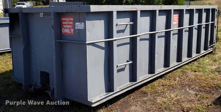 image for item DG7642 KL Metal Fabricating Inc. roll-off container