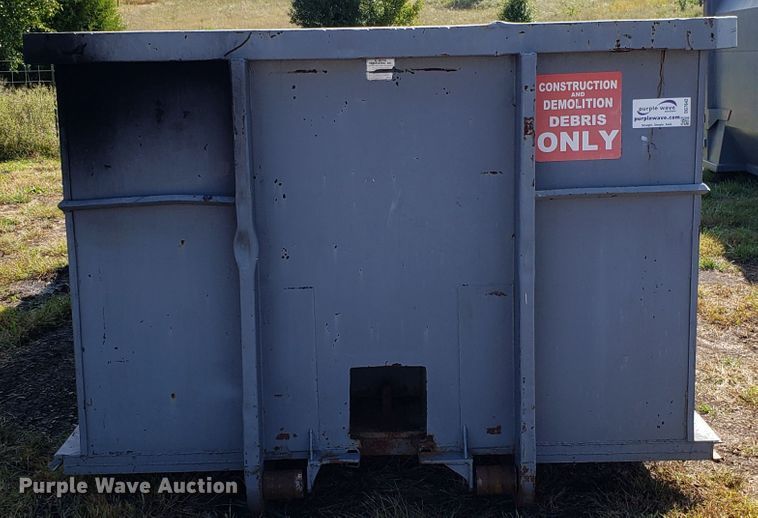 image for item DG7642 KL Metal Fabricating Inc. roll-off container