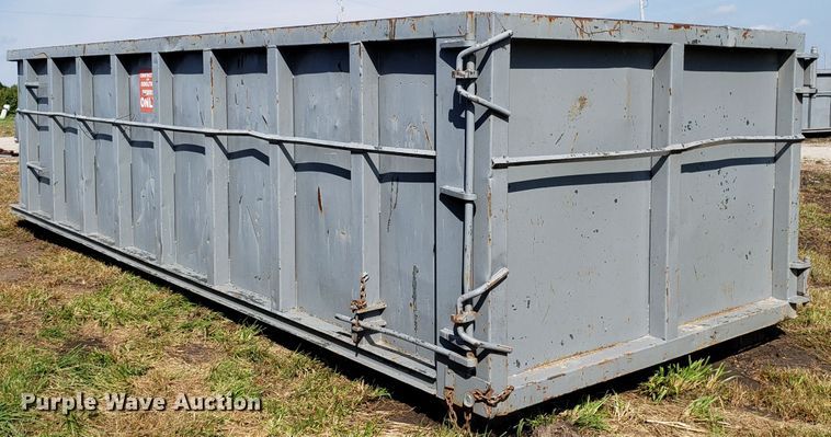 image for item DG7642 KL Metal Fabricating Inc. roll-off container