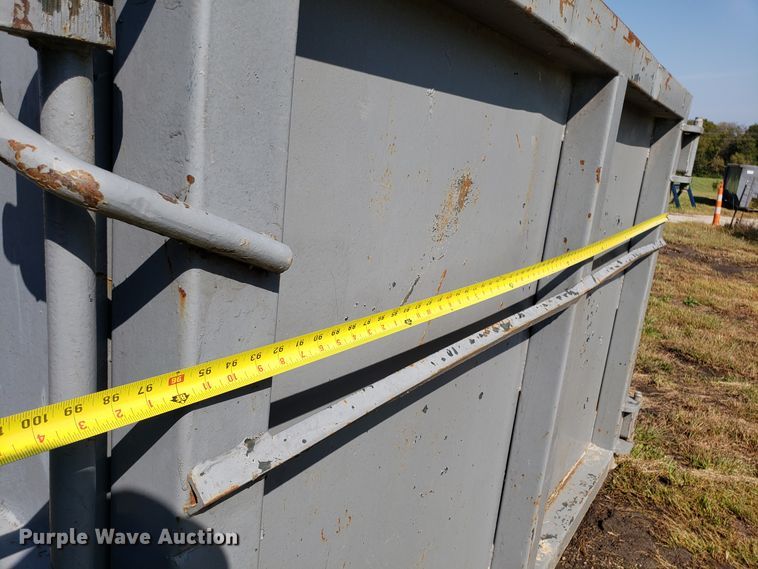 image for item DG7642 KL Metal Fabricating Inc. roll-off container