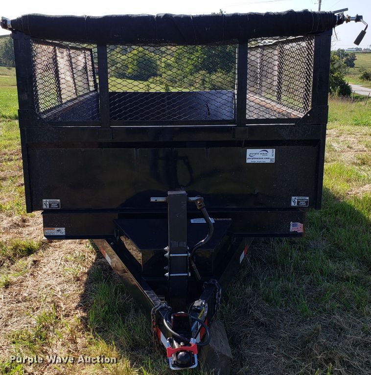 image for item DG7649 2016 H&H dump trailer