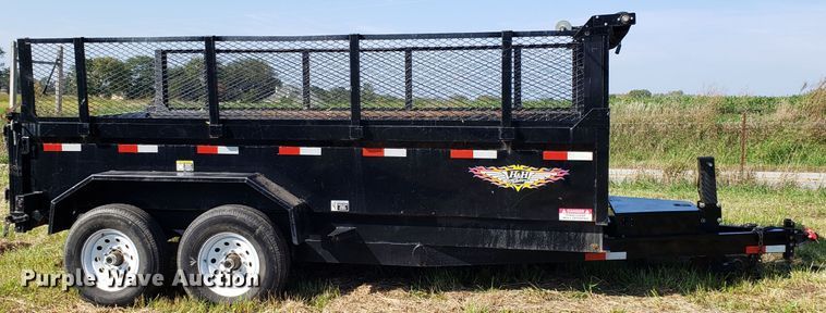image for item DG7649 2016 H&H dump trailer