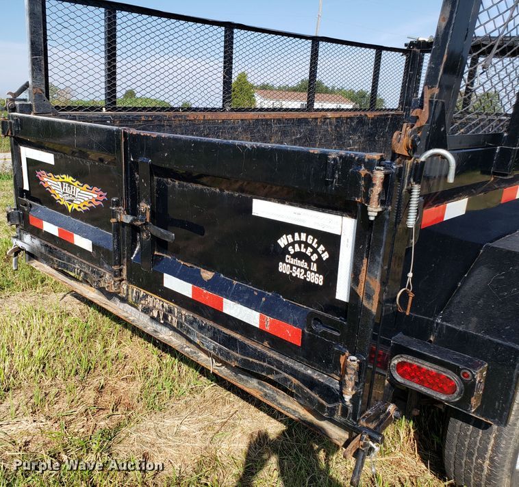 image for item DG7649 2016 H&H dump trailer