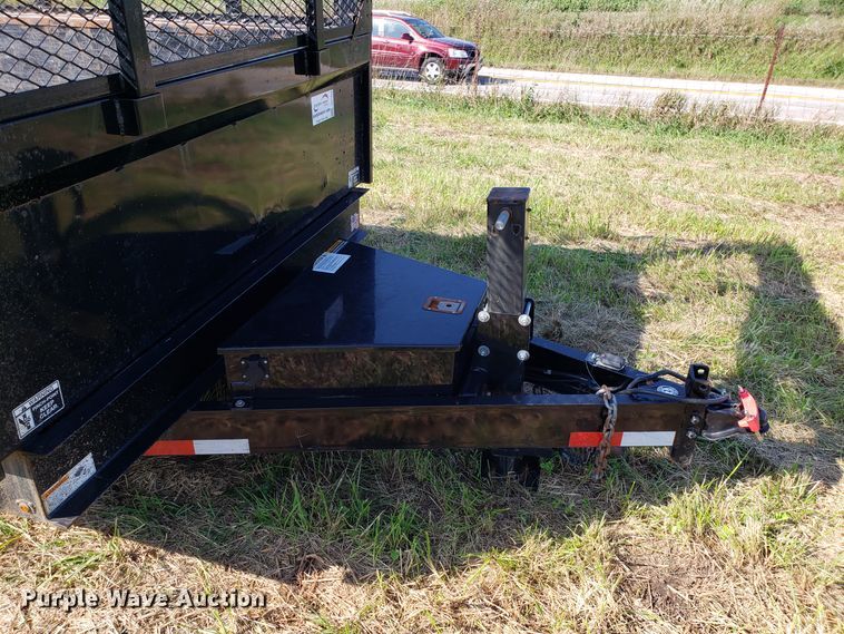 image for item DG7649 2016 H&H dump trailer