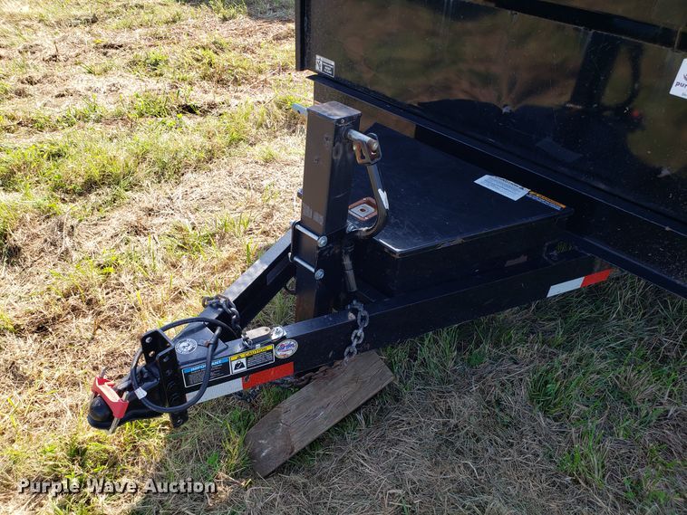 image for item DG7649 2016 H&H dump trailer