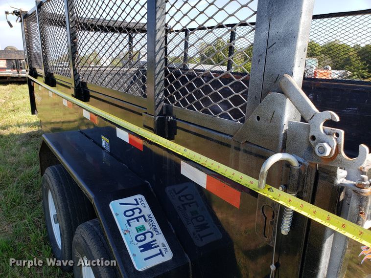 image for item DG7649 2016 H&H dump trailer