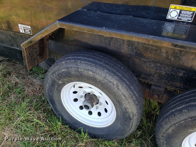 image for item DG7649 2016 H&H dump trailer
