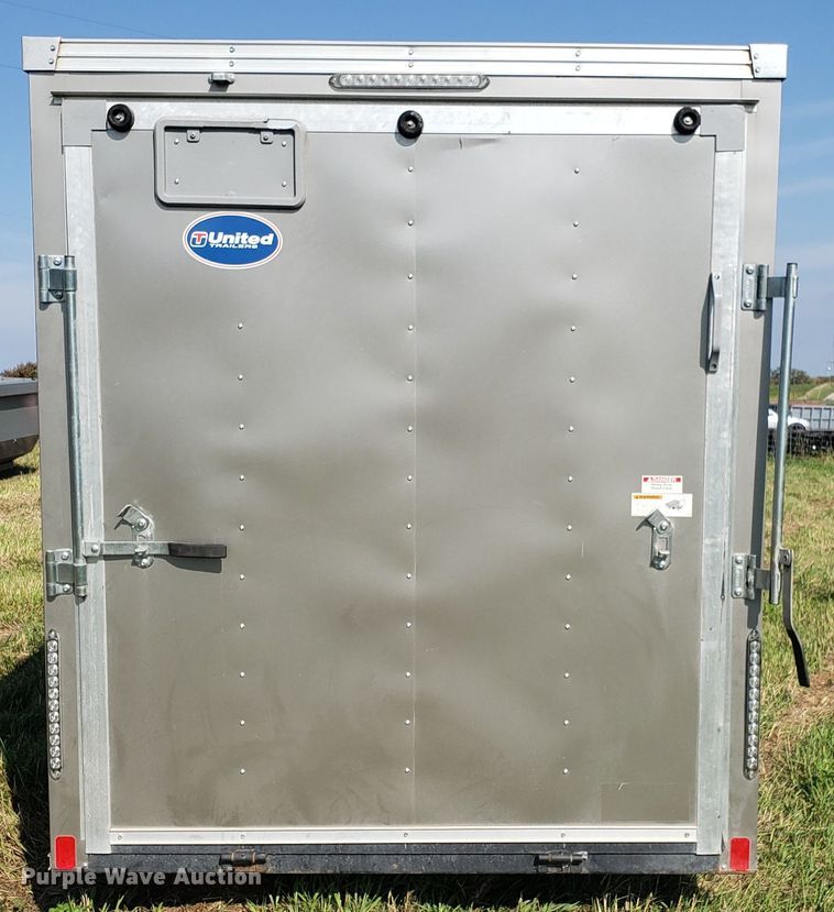 image for item DG7651 2017 United Trailers enclosed cargo trailer