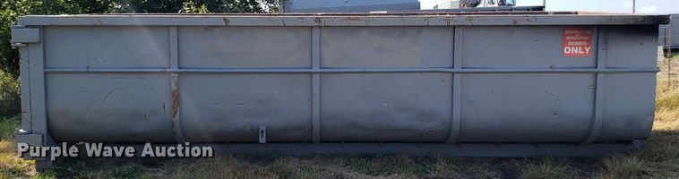 image for item DG7653 KL Metal Fabricating Inc roll-off container