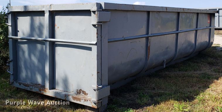 image for item DG7653 KL Metal Fabricating Inc roll-off container