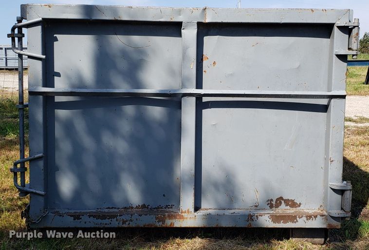 image for item DG7653 KL Metal Fabricating Inc roll-off container