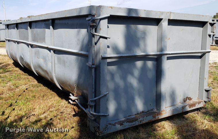 image for item DG7653 KL Metal Fabricating Inc roll-off container