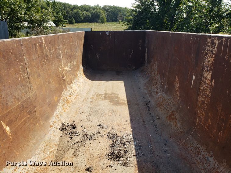 image for item DG7653 KL Metal Fabricating Inc roll-off container