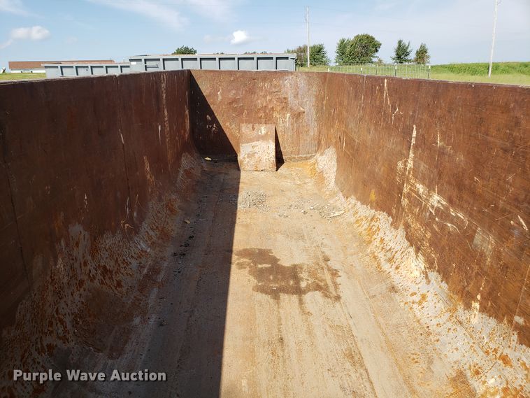 image for item DG7653 KL Metal Fabricating Inc roll-off container