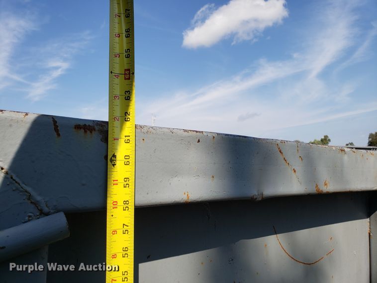 image for item DG7653 KL Metal Fabricating Inc roll-off container