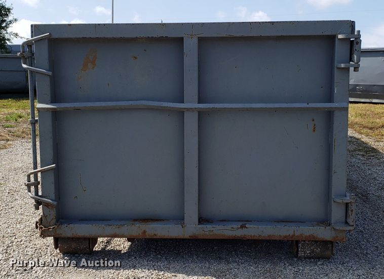 image for item DG7658 KL Metal Fabricating Inc. roll-off container