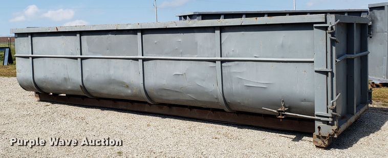 image for item DG7658 KL Metal Fabricating Inc. roll-off container