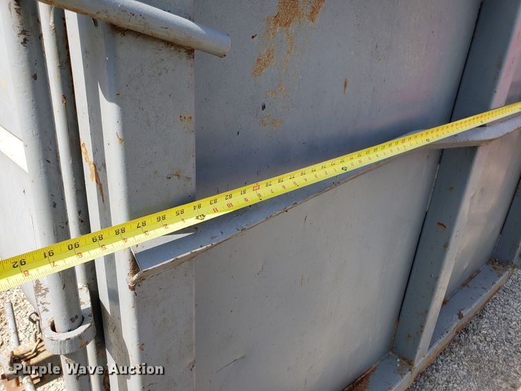 image for item DG7658 KL Metal Fabricating Inc. roll-off container