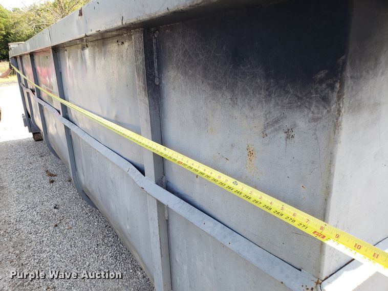 image for item DG7658 KL Metal Fabricating Inc. roll-off container