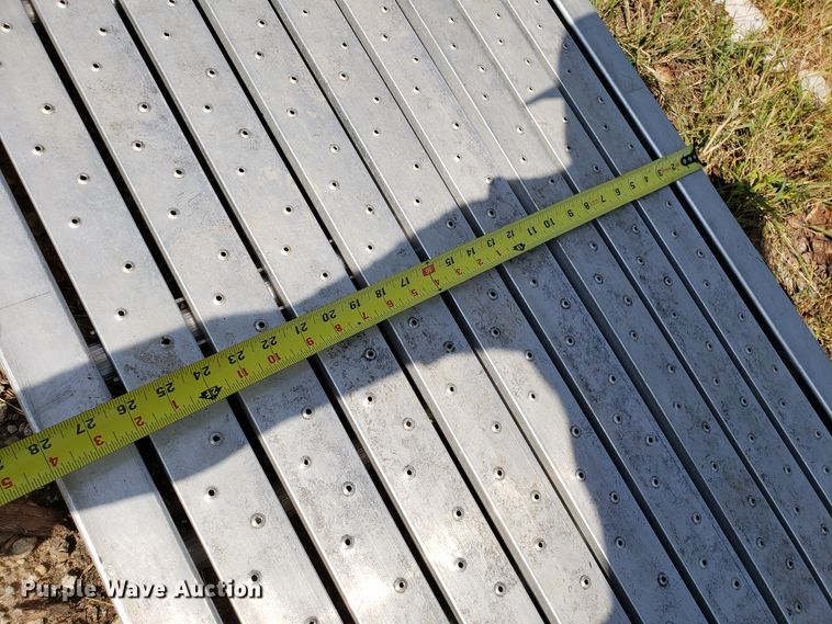 image for item DG7659 28'L x 28"W aluminum walk way