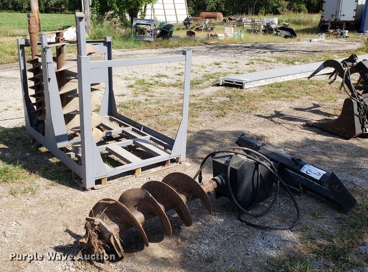 image for item DG7662 Mcmillen C1920H2 skid steer auger