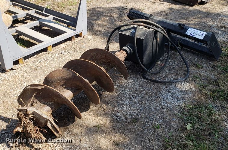 image for item DG7662 Mcmillen C1920H2 skid steer auger